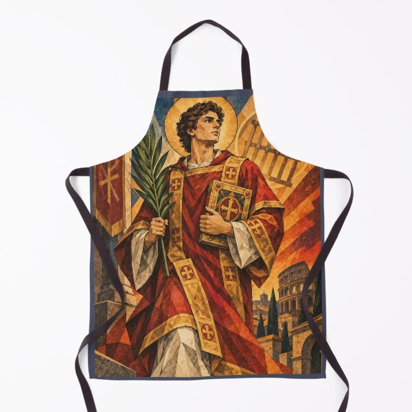 Item preview, Saint Lawrence - Epic Sacred Art designed and sold by Iknu art.