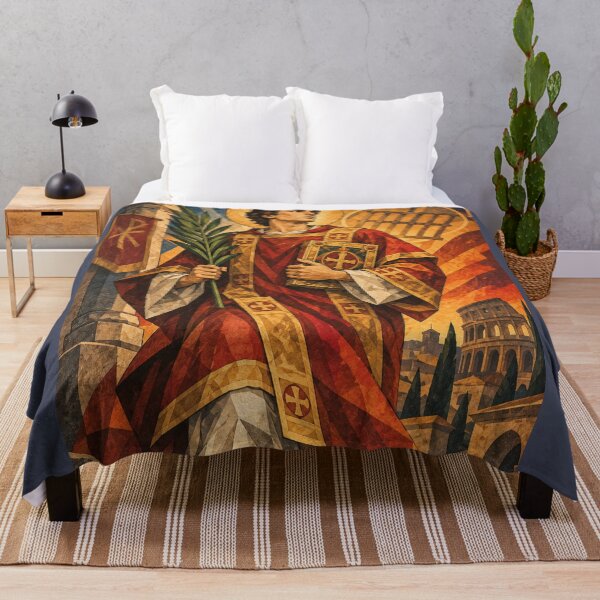 Item preview, Saint Lawrence - Epic Sacred Art designed and sold by Iknu art.