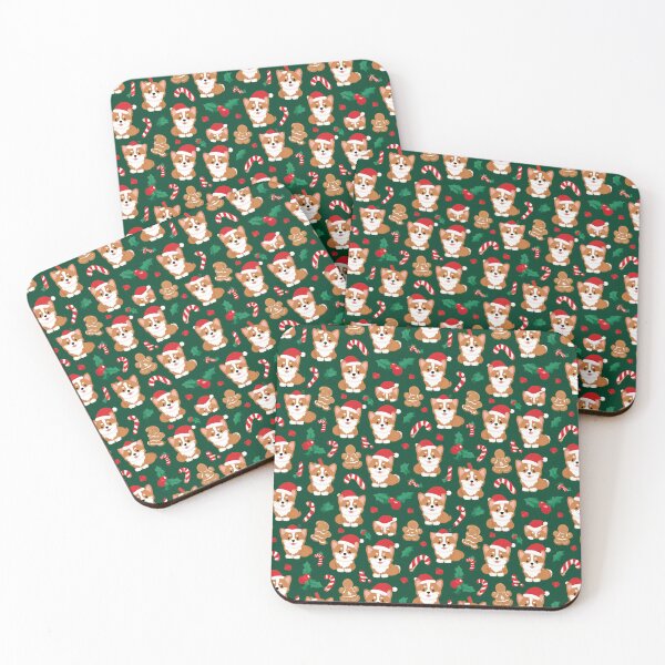 Item preview, Cute Corgi Christmas Pattern Festive Dog Lover designed and sold by NicolasGlowArt.