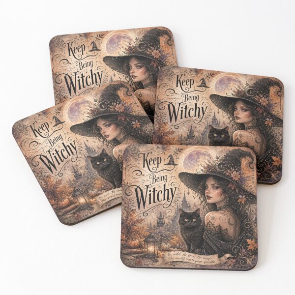 Item preview, Keep Being Witchy designed and sold by Shelley Loewnau-Jones Studio.