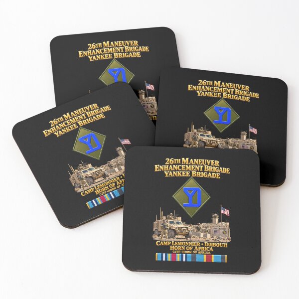 Item preview, Army- 26th Maneuver Enhancement Brigade - Camp Lemonnier, Djibouti - Horn of Africa - CJTF - HOA - 3D - Enhanced designed and sold by Military Insignia Products.