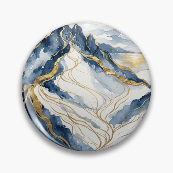 Item preview, Skiing at Cerro Catedral - Watercolor of Bariloche, Argentina designed and sold by Esencia Argentina.