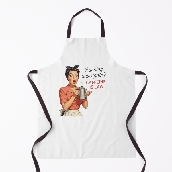 Item preview, Running Low Again Caffeine Is Law Funny Retro Coffee Lover designed and sold by sazuii.