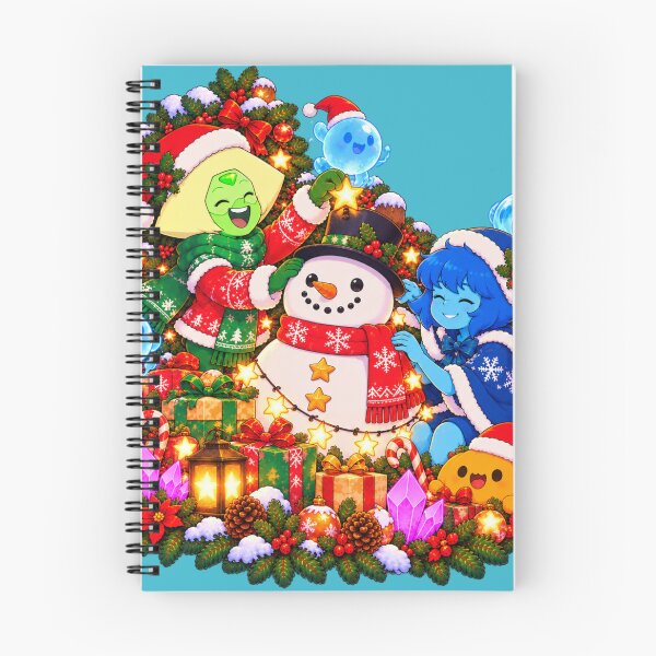 Item preview, Peridot and Lapis Lazuli Magical Christmas Snowman designed and sold by 0Zetgest.