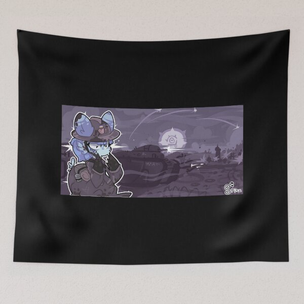Item preview, Anthropomorphic Blue Soldier in Dark War Scene designed and sold by elijbclaude.