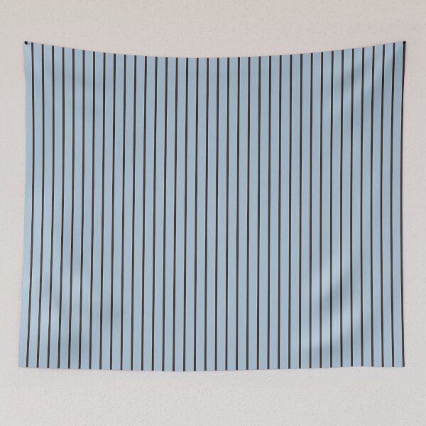Item preview, Brown and Sky Blue Pin Stripes designed and sold by The Innocent Ghost Project.