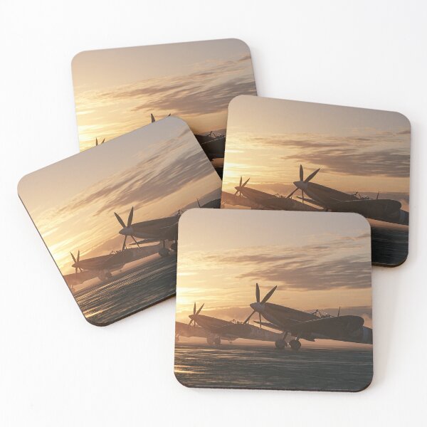 Item preview, Sunrise Over the Flight Line designed and sold by Skyframe Aviation.