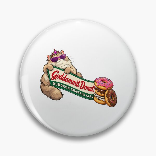 Item preview, Cute Royal Cat with Donuts Funny Fantasy Graphic Design designed and sold by SEINENGAPPI12.