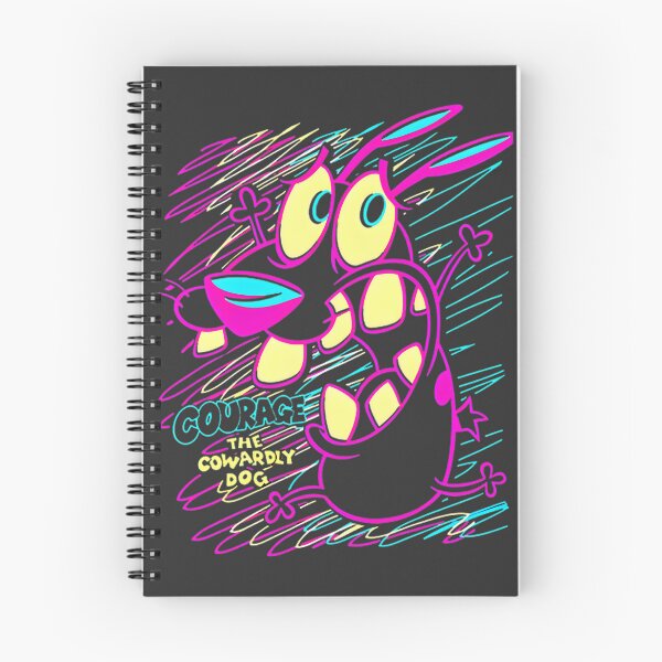 Item preview, Courage The Cowardly Dog Inspired Retro Cartoon Design designed and sold by da10vid.