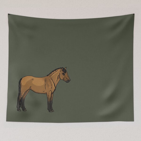 Item preview, Bay Dun American Bashkir Curly designed and sold by Old Water Cryptid .