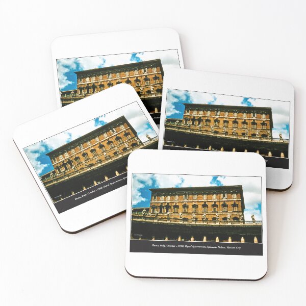 Item preview, Rome, Italy, October 9, 1958, Papal Apartments, Apostolic Palace, Vatican City designed and sold by AMacGPhilly.