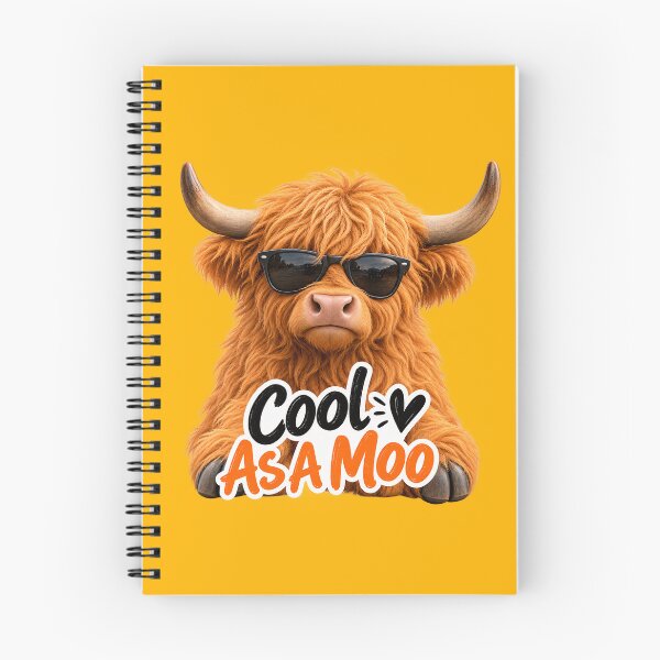 Item preview, Funny Highland Cow With Sunglasses – Cool As A Moo designed and sold by Vayro cartoons.