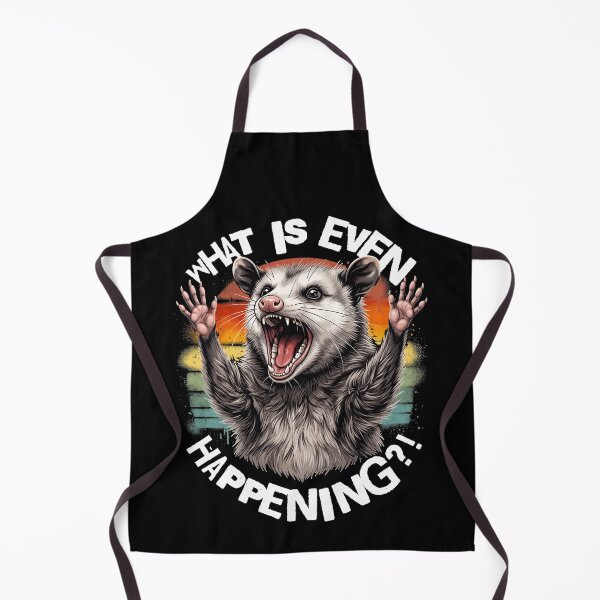 Item preview, Opossum What Is Even Happening Meme designed and sold by d247.