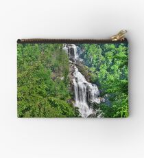 Upper Whitewater Falls NC Summertime Studio Pouch