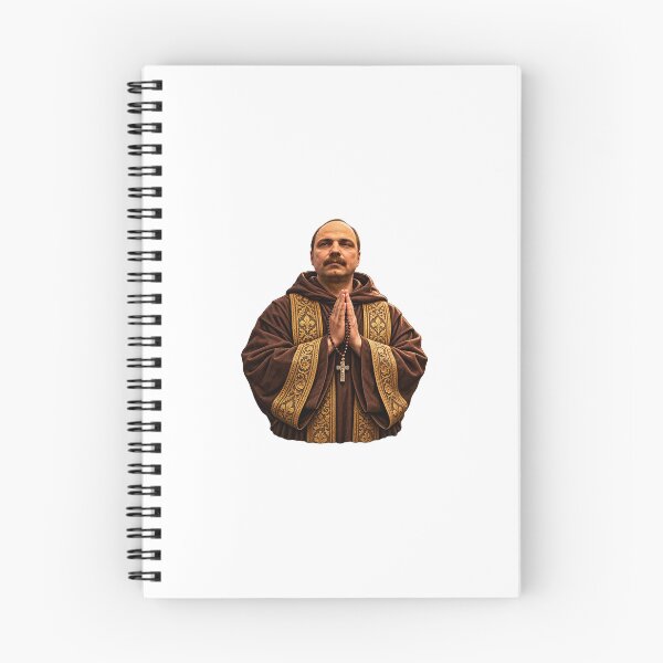 Item preview, Praying Priest with Rosary and Golden Robes designed and sold by Krasawcew.