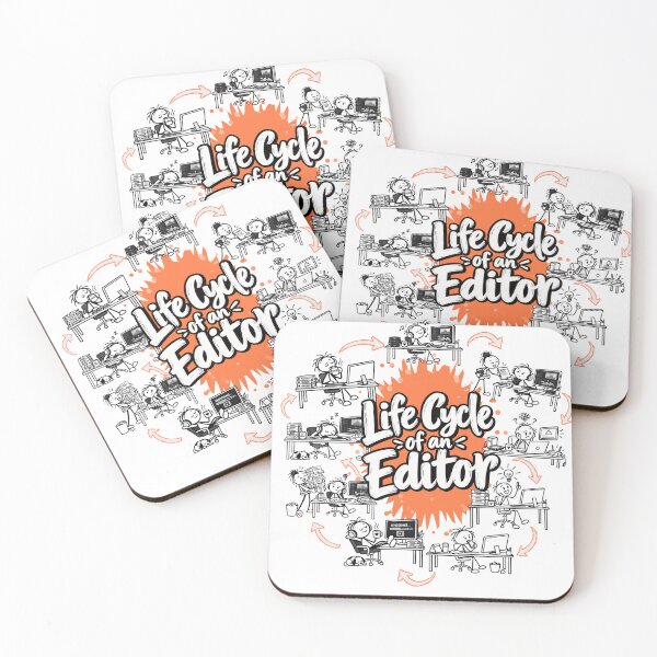 Item preview, Life Cycle of an Editor - Life in Post Production  designed and sold by jkleditor.
