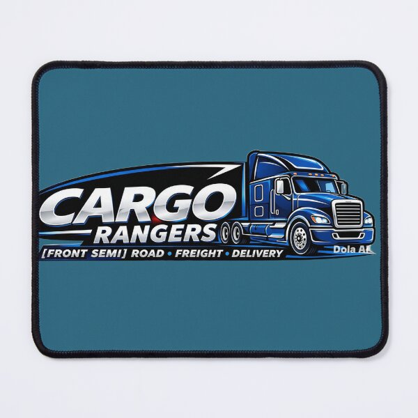 Item preview, Cargo Rangers Front Semi - Road Freight Delivery Truck Kierowca tira designed and sold by WarriorVision.