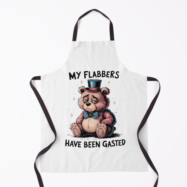 Item preview, My Flabbers Have Been Gasted Funny Teddy Bear designed and sold by sazuii.