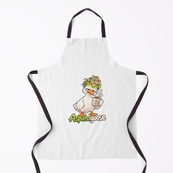 Item preview, Asparagoose Sleepy Funny Coffee Goose Pun designed and sold by WeirdlyMild.