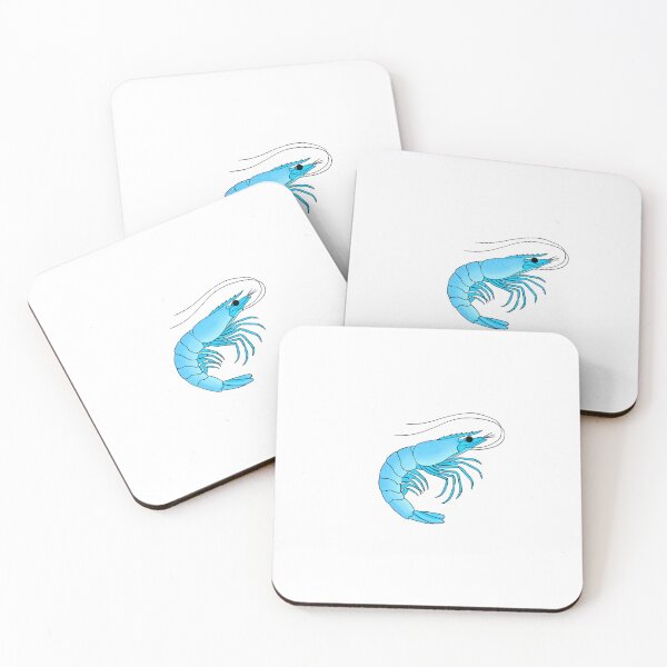 Item preview, Teal shrimp designed and sold by Designsbyleahhh.