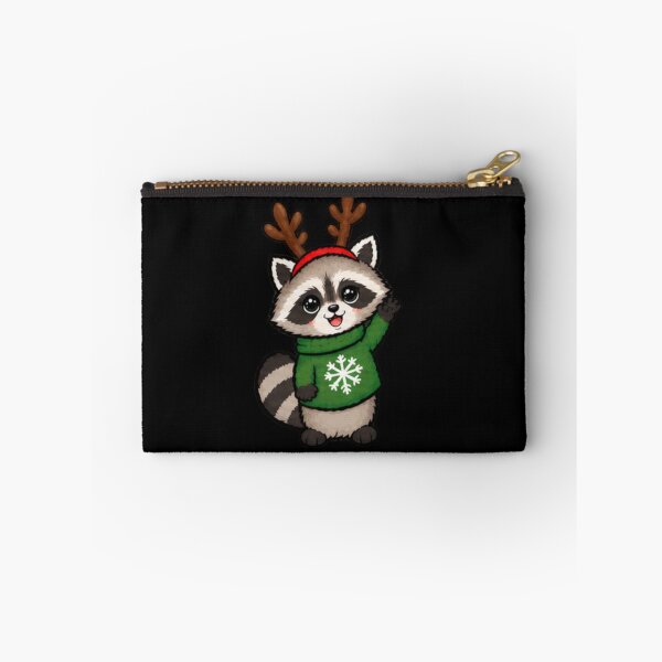 Item preview, mapache navideño designed and sold by Konvero.