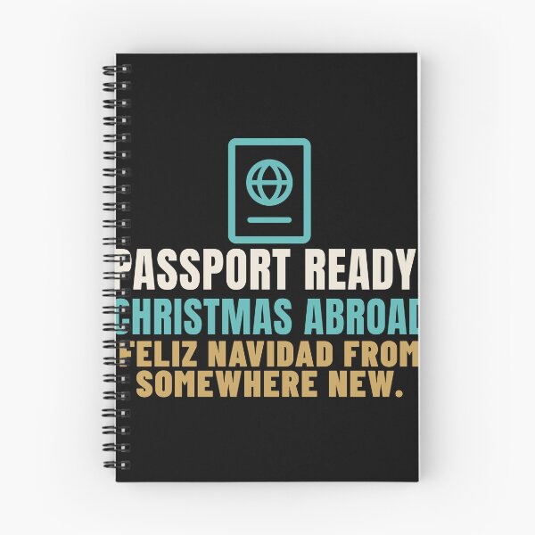 Item preview, Passport Ready Christmas Abroad Travel Lover designed and sold by T-J-WHATEVER.