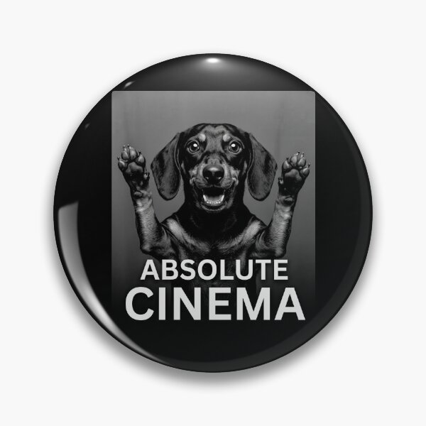 Item preview, Absolute Cinema Dog Movie Lover Enthusiast designed and sold by d247.