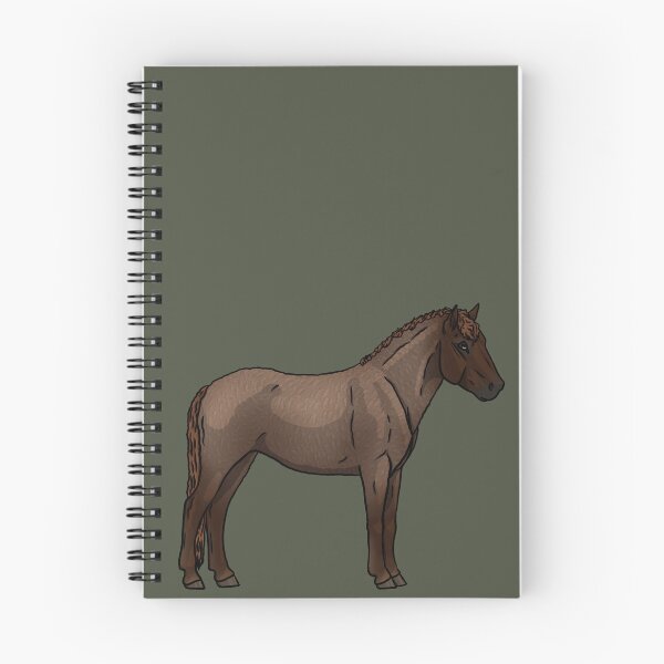 Item preview, Liver Red Roan American Bashkir Curly designed and sold by Old Water Cryptid .
