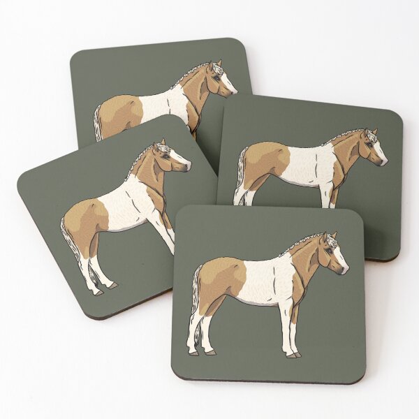 Item preview, Palomino Tobiano American Bashkir Curly designed and sold by Old Water Cryptid .