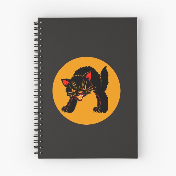 Item preview, Vintage Halloween Black Cat Cutout designed and sold by Gleam Designs.