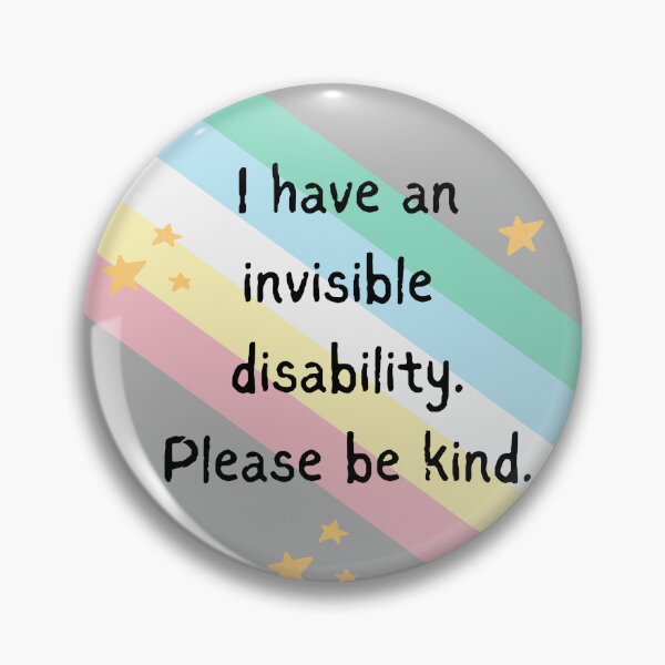 Item preview, Invisible disability designed and sold by chronisch.sichtbar.