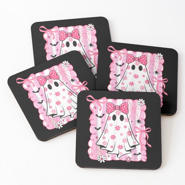 Item preview, Spooky Vibes Pink Ghost Preppy Halloween Women Girls Kids designed and sold by HuserPiri.