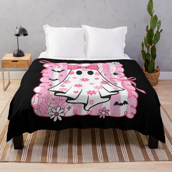 Item preview, Spooky Vibes Pink Ghost Preppy Halloween Women Girls Kids designed and sold by HuserPiri.