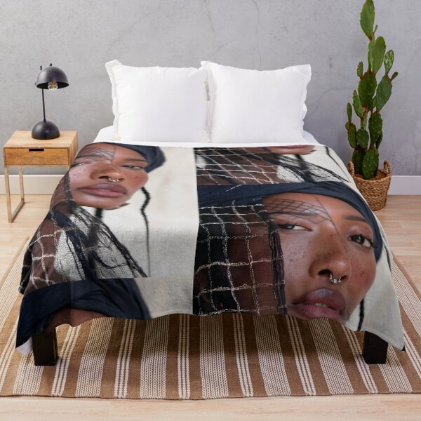 Item preview, Indigo Turban Woman Portrait designed and sold by Verademacedoart.