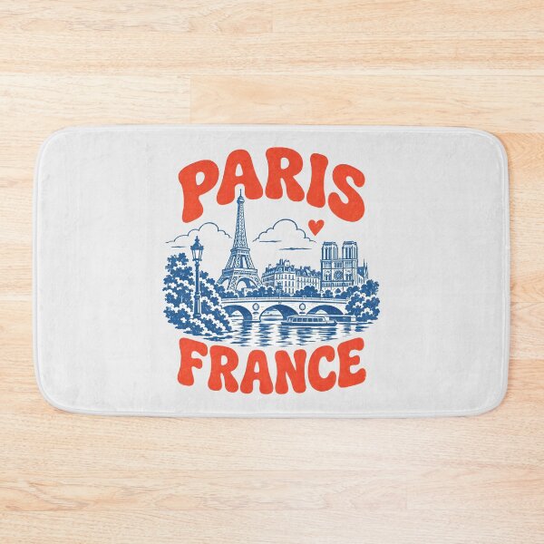 Item preview, Paris City Of Love Retro Style  designed and sold by HowToCanadian.