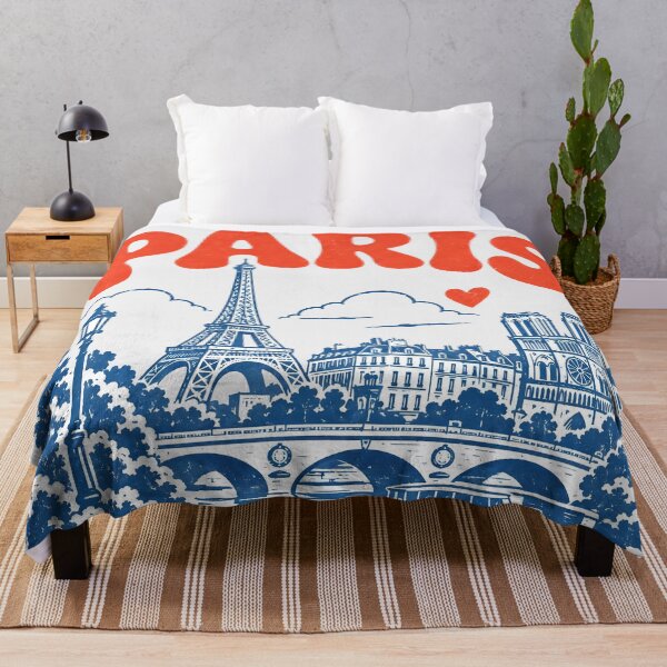 Item preview, Paris City Of Love Retro Style designed and sold by HowToCanadian.