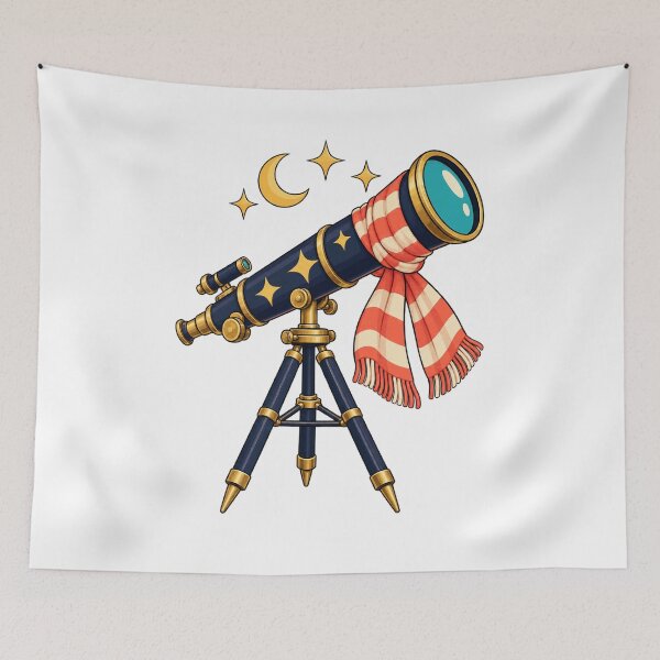 Item preview, Winter Stargazer Telescope designed and sold by Half Brain Labs.