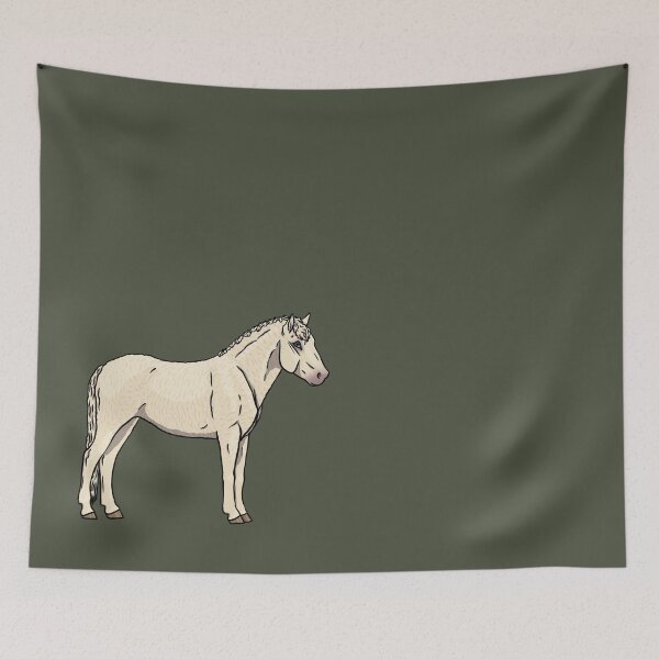 Item preview, Cremello American Bashkir Curly designed and sold by Old Water Cryptid .