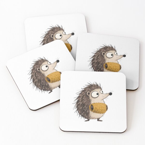 Item preview, Hedgehog with a Winter Muff designed and sold by The-Art-of-D.