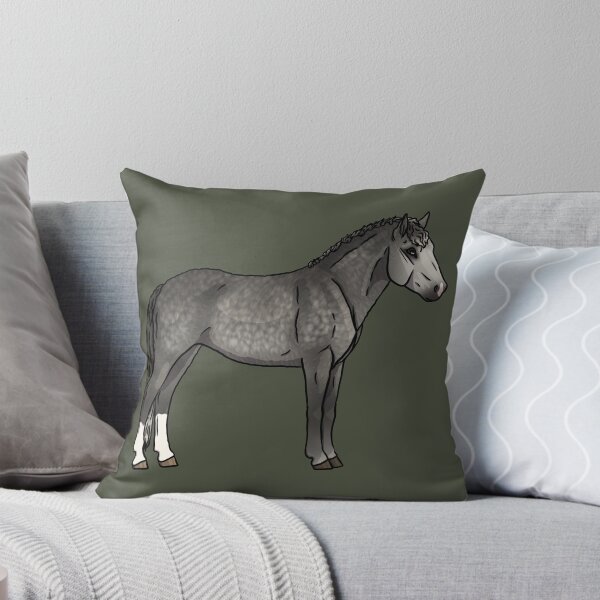 Item preview, Dapple Grey American Bashkir Curly designed and sold by Old Water Cryptid .