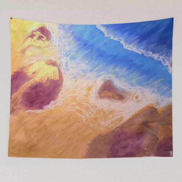 Item preview, golden beach designed and sold by Tereza Pilar  Art.