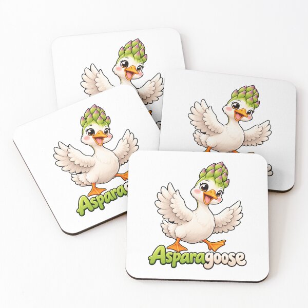 Item preview, Asparagoose Cute Asparagus Goose Pun designed and sold by WeirdlyMild.