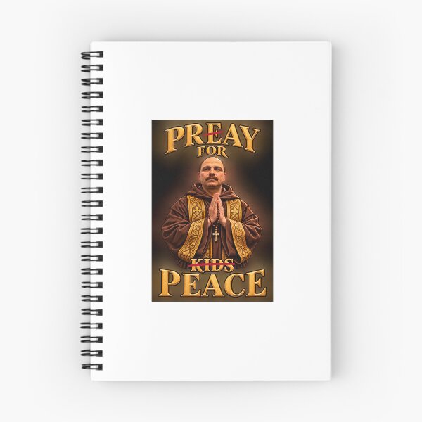 Item preview, Pray for Peace Priest with Handwritten Corrections designed and sold by Krasawcew.