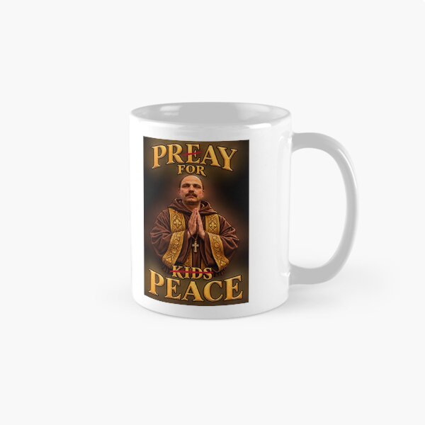 Item preview, Pray for Peace Priest with Handwritten Corrections designed and sold by Krasawcew.