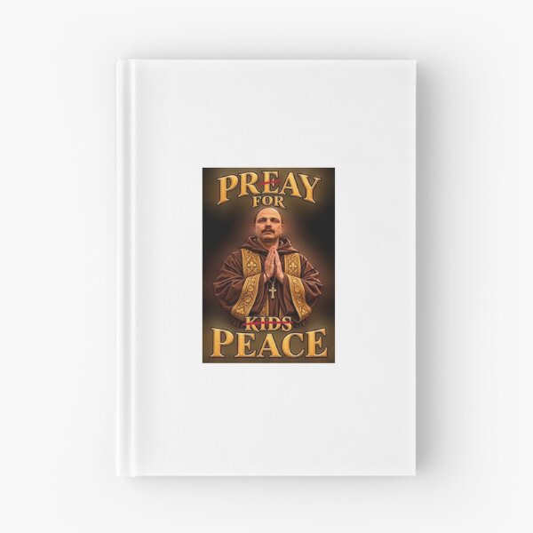 Item preview, Pray for Peace Priest with Handwritten Corrections designed and sold by Krasawcew.