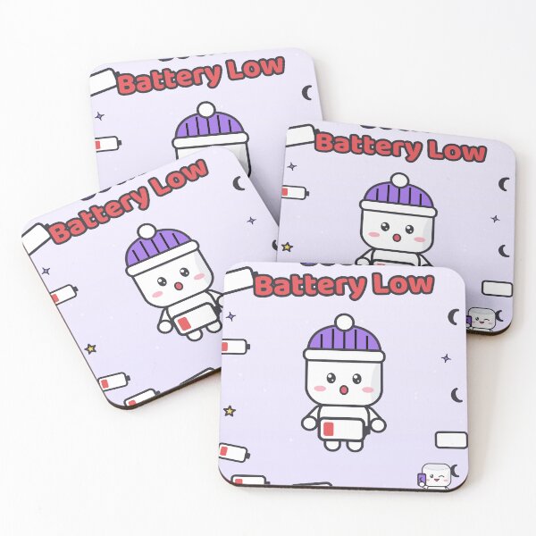 Item preview, Social Battery Low - Funny Introvert Marshmallow Pip, Recharging designed and sold by BiMood.