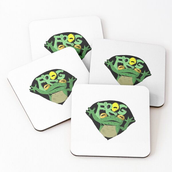 Item preview, Frog Graffiti Logo Cute Whimsical Toad Art designed and sold by STRANGEHonor.