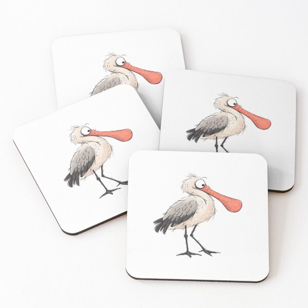 Item preview, Spoonbill with a Folded Neck designed and sold by The-Art-of-D.