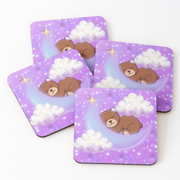 Item preview, Dreamland Bear: Sleepy Teddy on a Magical Moon designed and sold by Ankmp Artevo.