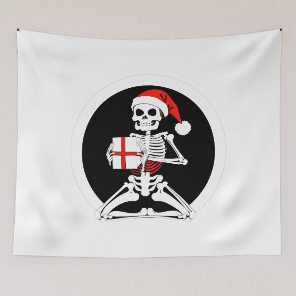 Item preview, Zen Santa Skeleton Christmas designed and sold by For-Cat Studio.
